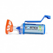 Антистатическая клапанная камера/спейсер VORTEX для младенцев от 0 до 2 лет с аксессуарами